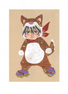 新作キャンバス 確認番号 No.3　ジークレー作品 Ed.8のサムネール