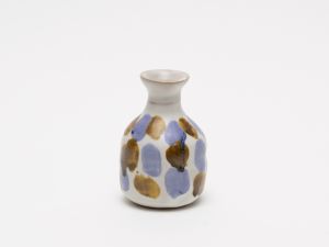 マット藍三彩 一輪挿しのサムネール