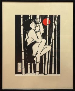 佐伯俊男　シルクスクリーン C／佐伯俊男／(Toshio saeki Screenprint C / Toshio Saeki)のサムネール