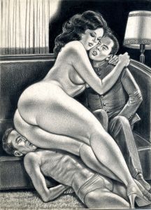 春川ナミオ　肉筆画　untitledのサムネール