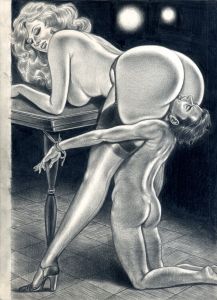 春川ナミオ　肉筆画　untitledのサムネール