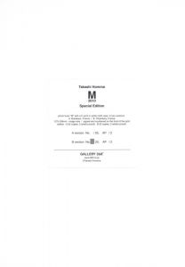 「M Special Box Edition B / ホンマタカシ」画像2