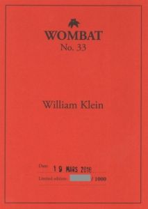 「WOMBAT ART BOX NO. 33 WILLIAM KLEIN / WILLIAM KLEIN」画像2